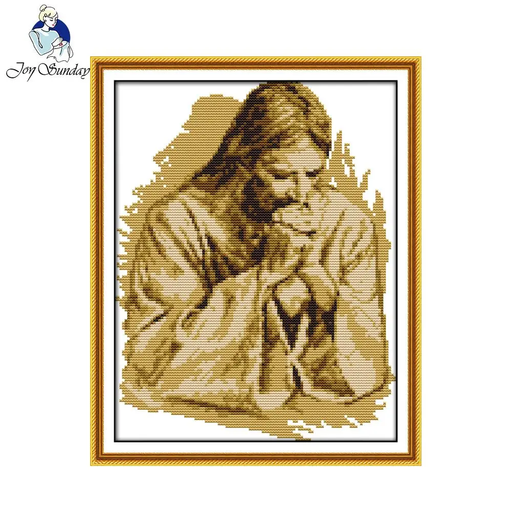 Joy Sunday The Praying Jesus Pattern 14CT 11CT Printed and Unprinted Embroidery Cross Stitch Sets of Needlework Cross Stitch Kit
Joy Sunday The Praying Jesus Pattern 14CT 11CT Printed and Unprinted Embroidery Cross Stitch Sets of Needlework Cross Stitch Kit
