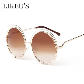 LIKEU'S Metal Fashion Oversized Sunglasses women hollow out Round lens beautiful accessory eyeglasses Vintage glasses
LIKEU'S Metal Fashion Oversized Sunglasses women hollow out Round lens beautiful accessory eyeglasses Vintage glasses