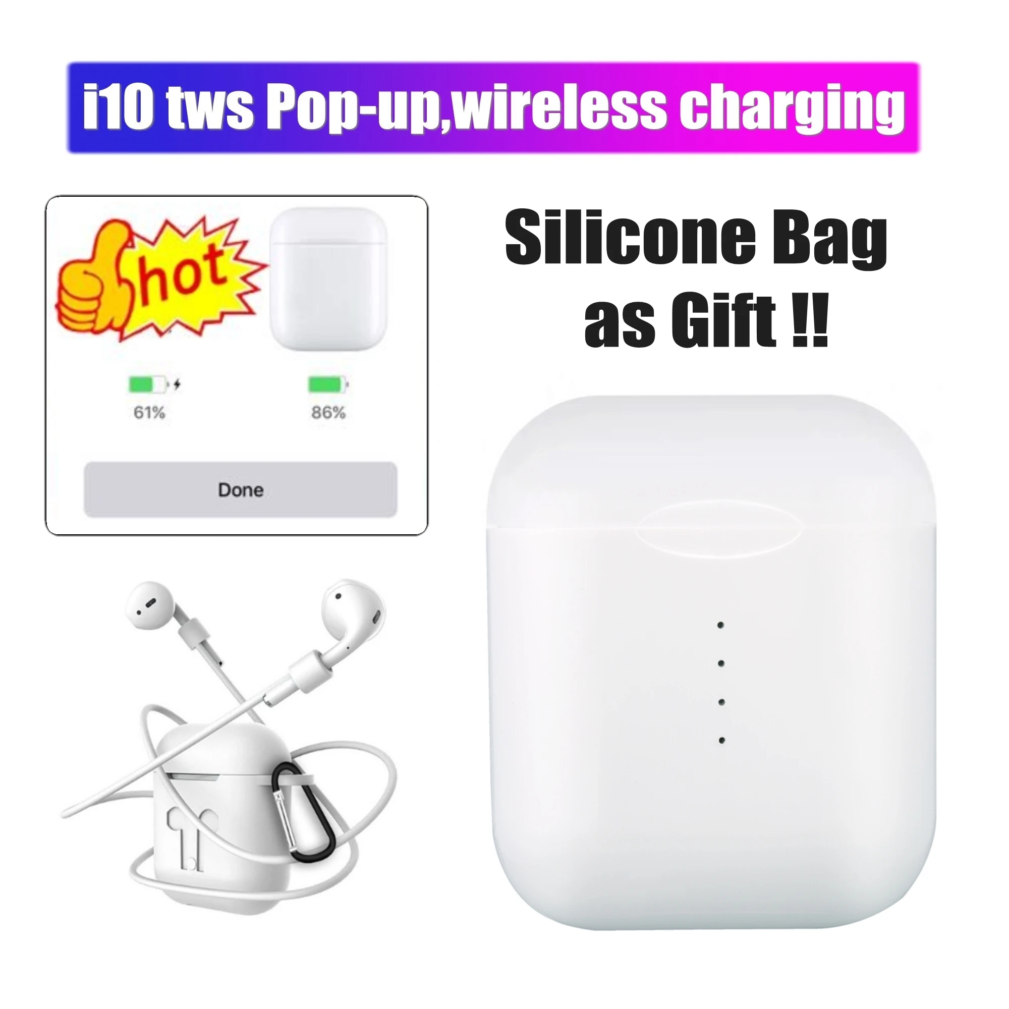 i10 tws Pop up Bluetooth Earphones Wireless earphone Bluetooth 5.0 Earbuds Touch control headset for apple xiaomi smart phone
i10 tws Pop up Bluetooth Earphones Wireless earphone Bluetooth 5.0 Earbuds Touch control headset for apple xiaomi smart phone