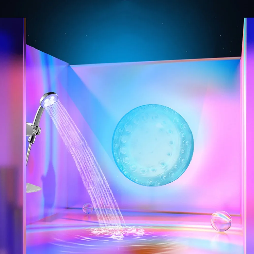 Multi LED Bright Light Color 7 Colors Changing Shower Head Water Bathroom NO BATTERY NEEDED water saved
Multi LED Bright Light Color 7 Colors Changing Shower Head Water Bathroom NO BATTERY NEEDED water saved