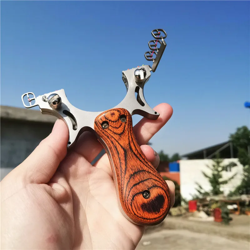 2019 new Slingshot Catapult Hunting High Quality Stainless steel With Rubber Band Outdoor Shooting Game sling shot
2019 new Slingshot Catapult Hunting High Quality Stainless steel With Rubber Band Outdoor Shooting Game sling shot