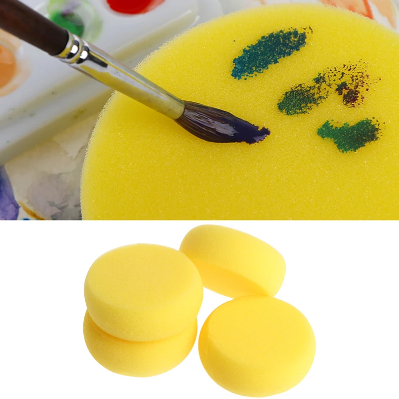 4Pcs Round Painting Sponge For Art Drawing Craft Clay Pottery Sculpture Cleaning Tool
4Pcs Round Painting Sponge For Art Drawing Craft Clay Pottery Sculpture Cleaning Tool