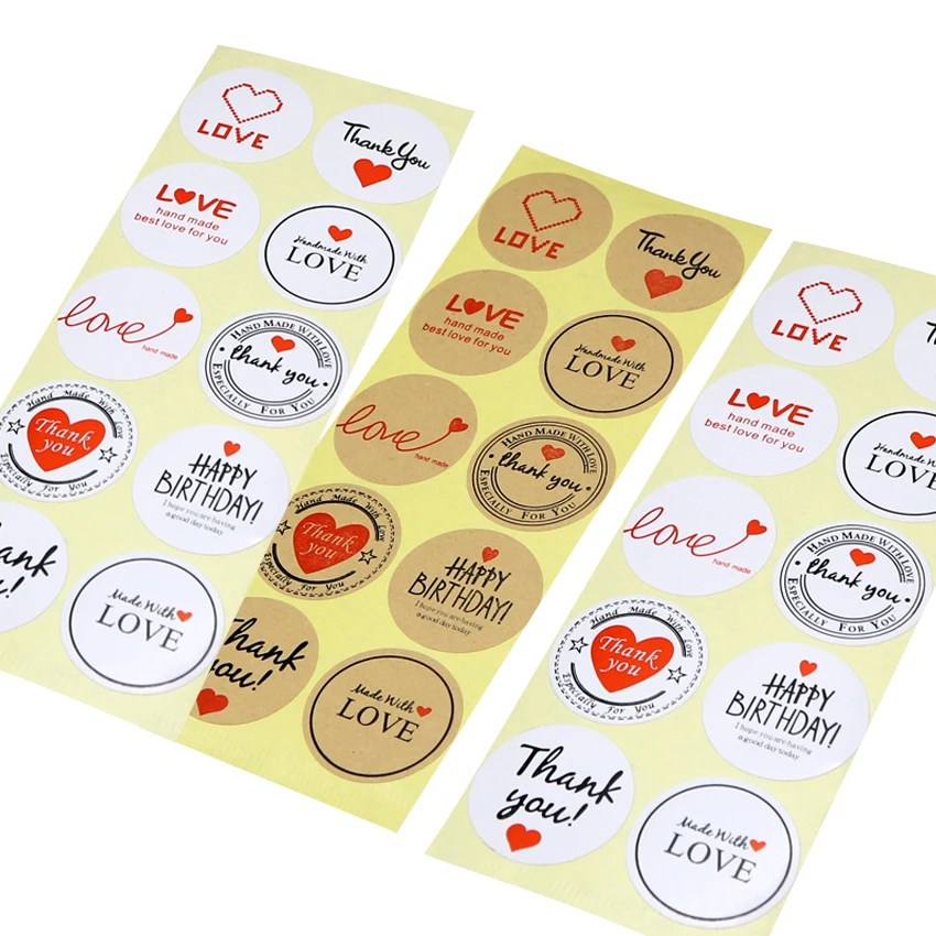 100PCS/lot Cowhide English Word Mixed Round Sealing Sticker DIY Gifts Posted Baking Decoration Label
100PCS/lot Cowhide English Word Mixed Round Sealing Sticker DIY Gifts Posted Baking Decoration Label