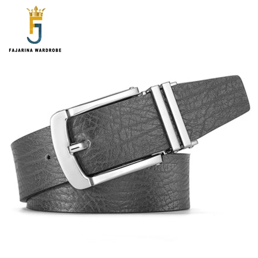 FAJARINA Brand Name High Quality Pure Cow Genuine Leather Belt Straped Pin Buckle Metal Belts for Men Free Shipping LUFJ616
FAJARINA Brand Name High Quality Pure Cow Genuine Leather Belt Straped Pin Buckle Metal Belts for Men Free Shipping LUFJ616