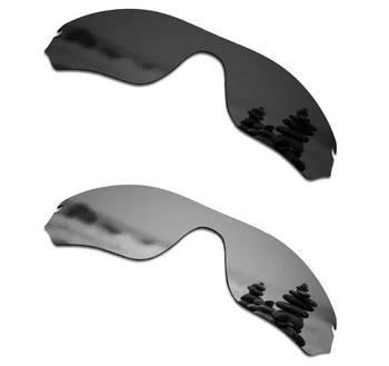 SmartVLT 2 Pieces Polarized Sunglasses Replacement Lenses for Oakley RadarLock Edge Stealth Black and Silver Titanium
SmartVLT 2 Pieces Polarized Sunglasses Replacement Lenses for Oakley RadarLock Edge Stealth Black and Silver Titanium