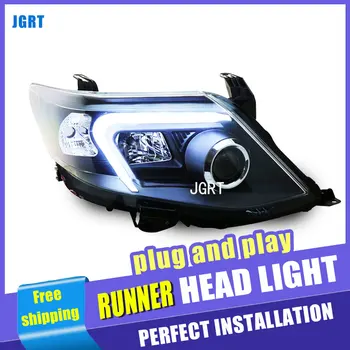 Car Styling Headlight assembly 2011-2015 for Toyota Runner DoubleU Angel Eye LED DRL Lens Double Beam H7 hid kit with 2pcs.
Car Styling Headlight assembly 2011-2015 for Toyota Runner DoubleU Angel Eye LED DRL Lens Double Beam H7 hid kit with 2pcs.