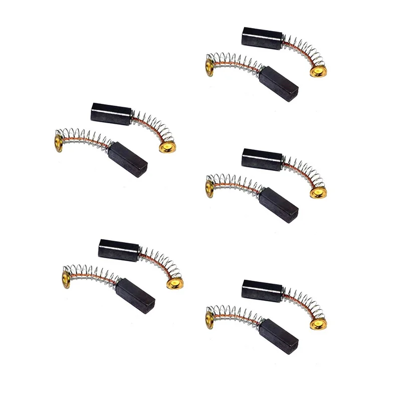 5 Pair Carbon Brushes 5x8x15mm for Electric Motors Bosch Drill CSB GSB GBM PSB GMB
5 Pair Carbon Brushes 5x8x15mm for Electric Motors Bosch Drill CSB GSB GBM PSB GMB