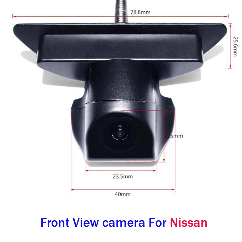 Color CCD Vehicle Logo Front View Camera Logo Embedded for Nissan X-Trail Tiida Livina Qashqai fairlady Pulsar Cube Armada
Color CCD Vehicle Logo Front View Camera Logo Embedded for Nissan X-Trail Tiida Livina Qashqai fairlady Pulsar Cube Armada