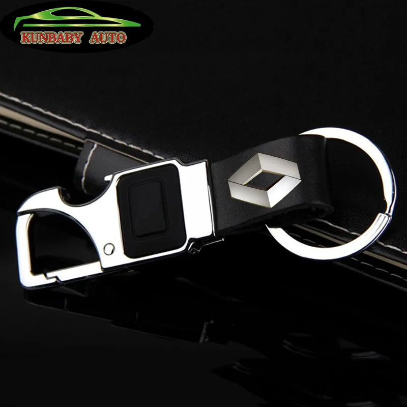 KUNBABY Leather Key Chain Metal Car Key Ring Multifunctional Tool Key Holder LED Bottle Opener Keychain For Renault Car Styling
KUNBABY Leather Key Chain Metal Car Key Ring Multifunctional Tool Key Holder LED Bottle Opener Keychain For Renault Car Styling