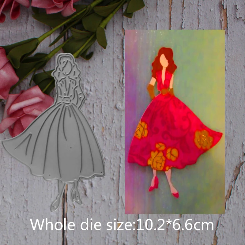 Red-haired elegant lady human Metal steel frames Cutting Dies DIY Scrap booking Photo Album Embossing paper Cards10.2*6.6cm
Red-haired elegant lady human Metal steel frames Cutting Dies DIY Scrap booking Photo Album Embossing paper Cards10.2*6.6cm