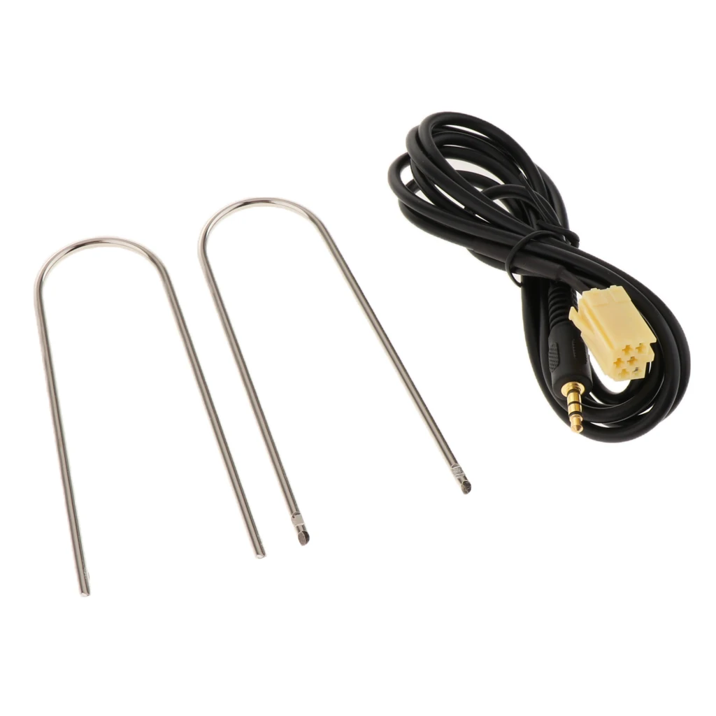 Durable Music Aux-in Cable Aux Input Adapter Plug for Fiat 500 2007+ Onwards