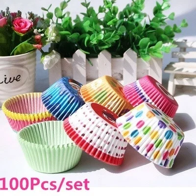 100pcs/set Colorful Muffin Cake Cupcake Baking Cups Case Tool (100pcs is all the same color)
100pcs/set Colorful Muffin Cake Cupcake Baking Cups Case Tool (100pcs is all the same color)