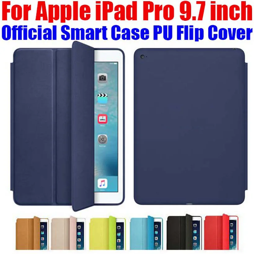 Новый Официальный смарт-чехол для Apple iPad Pro 9 7 дюйма ультратонкий откидной Чехол