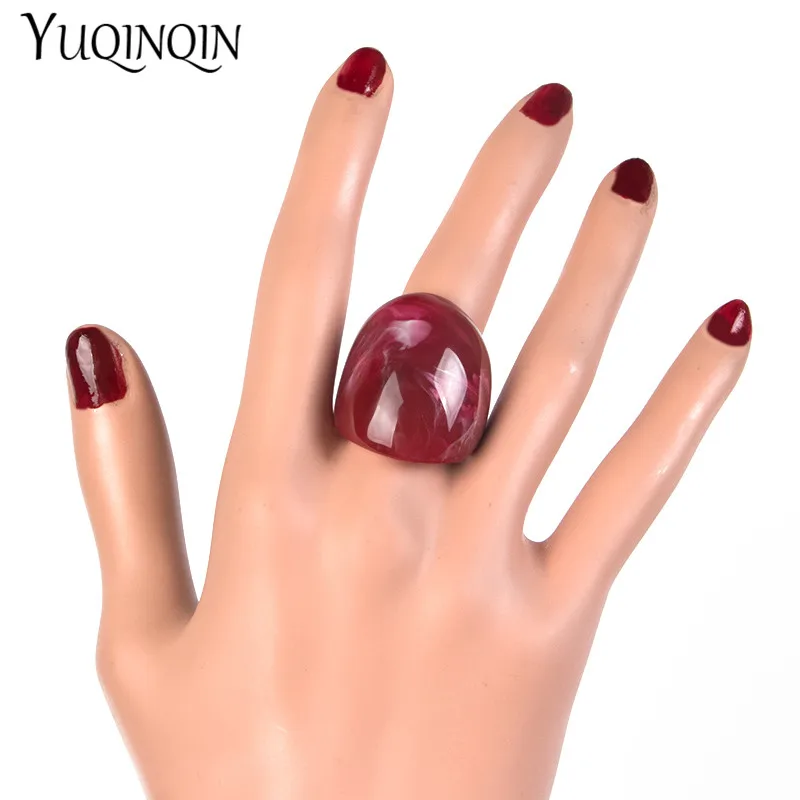 Classic Geometric Personality Design Resin Big Beautiful Rings for Women Fashion Jewelry Punk Party Rings for Girls Wholesale
Classic Geometric Personality Design Resin Big Beautiful Rings for Women Fashion Jewelry Punk Party Rings for Girls Wholesale