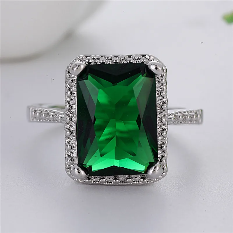 2019 Hot Selling Big Green Square Stone Rings for Women Austrian Crystal Filled Cubic Zirconia Ring Bague Party Ring L3C146
2019 Hot Selling Big Green Square Stone Rings for Women Austrian Crystal Filled Cubic Zirconia Ring Bague Party Ring L3C146
