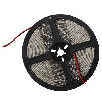 Brand New 5M 5630 SMD Ultra Bright White Waterproof 300 LED Strips Light Lamp 12V DC
