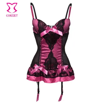 Corzzet Pink Satin Nightwear Sexy Lingerie Floral Lace Mesh Push Up Bustier Corset Plus Size Women Night Comfortable Underwear
Corzzet Pink Satin Nightwear Sexy Lingerie Floral Lace Mesh Push Up Bustier Corset Plus Size Women Night Comfortable Underwear