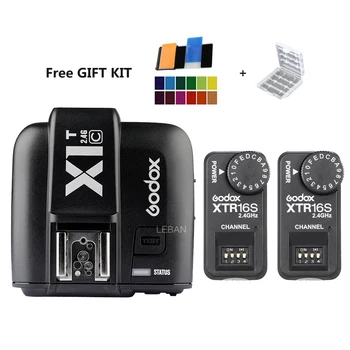 2X Godox XTR-16S Wireless 2.4G Power Control Flash Receiver + X1T-C TTL Wireless Transmitter For Canon V850 V860C V860N Flash
2X Godox XTR-16S Wireless 2.4G Power Control Flash Receiver + X1T-C TTL Wireless Transmitter For Canon V850 V860C V860N Flash