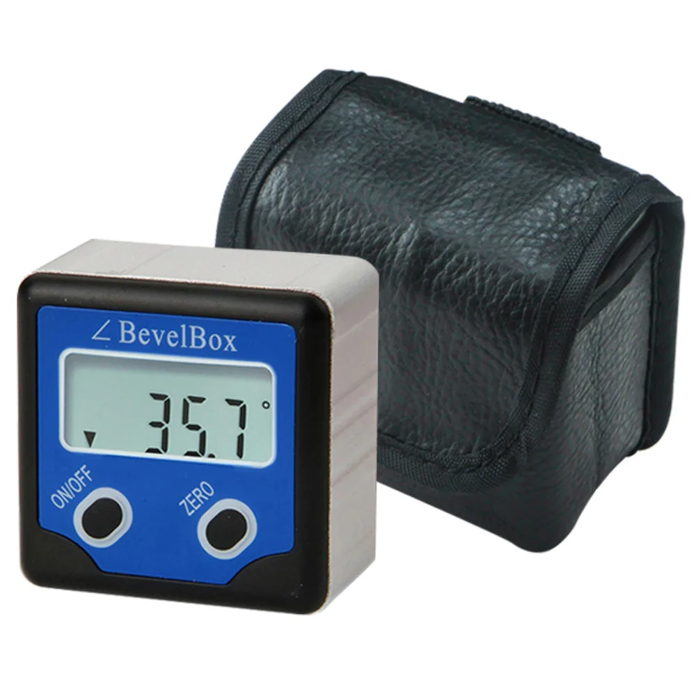 Angle Finder Protractor Inclinometer with 3 Strong Disk Magnet Waterproof Digital Bevel Box Gauge
Angle Finder Protractor Inclinometer with 3 Strong Disk Magnet Waterproof Digital Bevel Box Gauge