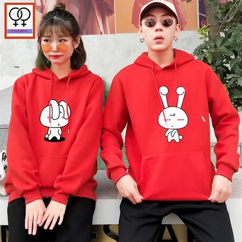 Winter Pullovers Hoodies Lovers Clothes Casual Cute Cartoon Black Red Hooded Top Girlfriend Boyfriend Matching Couples Hoodies
Winter Pullovers Hoodies Lovers Clothes Casual Cute Cartoon Black Red Hooded Top Girlfriend Boyfriend Matching Couples Hoodies