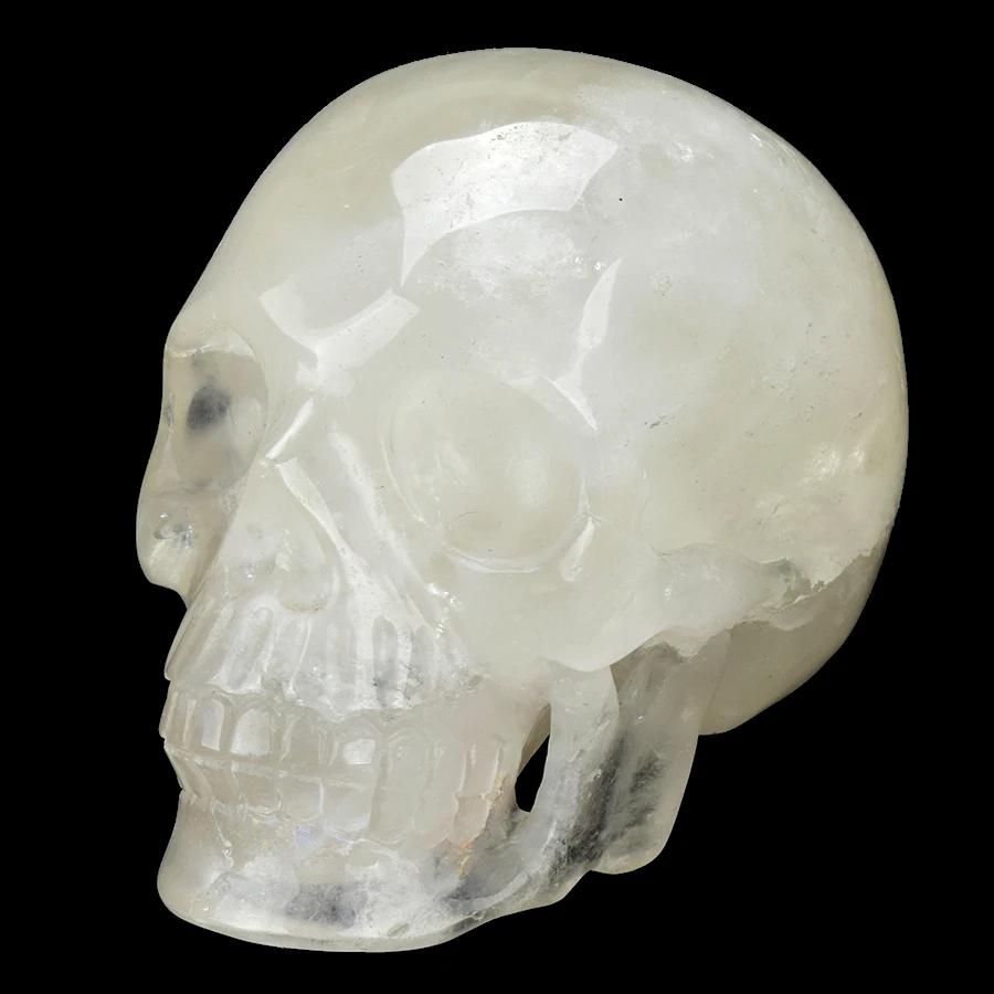 5 ''Natural Clear Quartz Hand Carved Crystal Skull Realistic Healing Stone Carving Skull Sculpture Home Decor Art Collectible
5 ''Natural Clear Quartz Hand Carved Crystal Skull Realistic Healing Stone Carving Skull Sculpture Home Decor Art Collectible