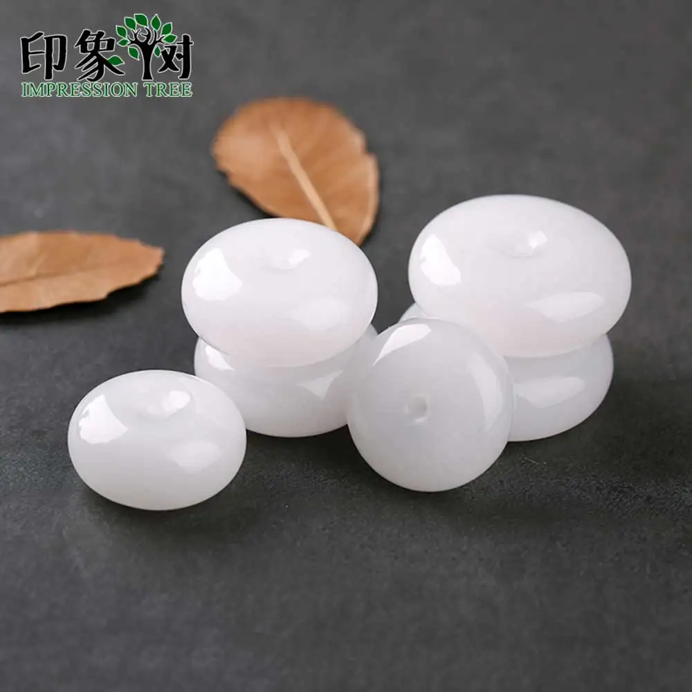 Smooth Flat Gem Stone Bead 23/26/30mm Handmade White Jad e Donut Round Pendant Fit Necklace DIY For Jewelry Making DIY 18028
Smooth Flat Gem Stone Bead 23/26/30mm Handmade White Jad e Donut Round Pendant Fit Necklace DIY For Jewelry Making DIY 18028