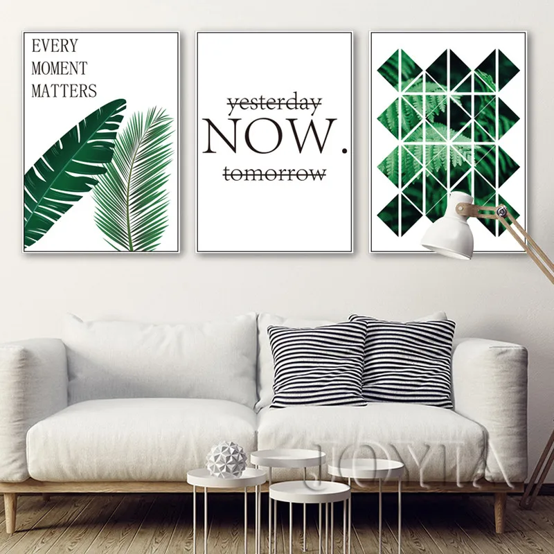 Minimalist Wall Decor Art Pictures Green Leaves Canvas Prints YESTERDAY NOW TOMORROW Poster Home Living Decor 12X18 20X30 24x36"
Minimalist Wall Decor Art Pictures Green Leaves Canvas Prints YESTERDAY NOW TOMORROW Poster Home Living Decor 12X18 20X30 24x36"