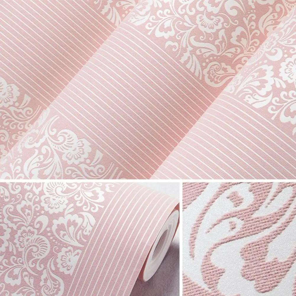 10M Modern Flowers Printing Stripes Non-Woven Wallpaper Background Mural Art Decals for Home Living Room Decor
10M Modern Flowers Printing Stripes Non-Woven Wallpaper Background Mural Art Decals for Home Living Room Decor