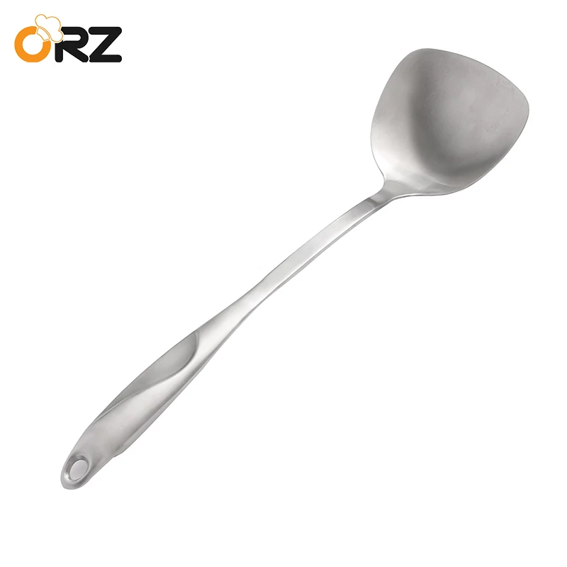 ORZ 304 Stainless Steel Turners Pot Shovel Spatul Kitchen Gadget Cookware Utensils Tools Scoops Turner Kitchen Cooking Tools
ORZ 304 Stainless Steel Turners Pot Shovel Spatul Kitchen Gadget Cookware Utensils Tools Scoops Turner Kitchen Cooking Tools