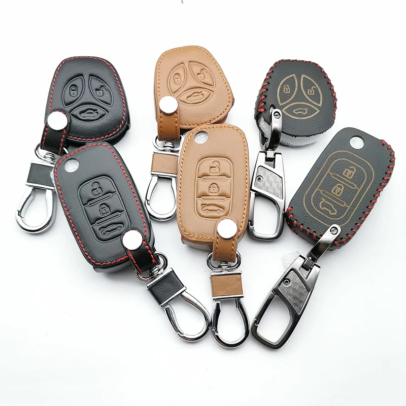 100% leather car key case cover for the Vesta LADA Granite Kalina Priora X-Ray Sports Sedan for Renault 3 button car accessories
100% leather car key case cover for the Vesta LADA Granite Kalina Priora X-Ray Sports Sedan for Renault 3 button car accessories