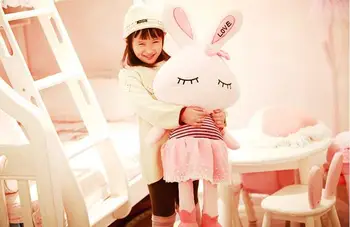 high quality goods large 150cm pink rabbit plush toy ,soft hugging pillow .birthday gift d1133
high quality goods large 150cm pink rabbit plush toy ,soft hugging pillow .birthday gift d1133