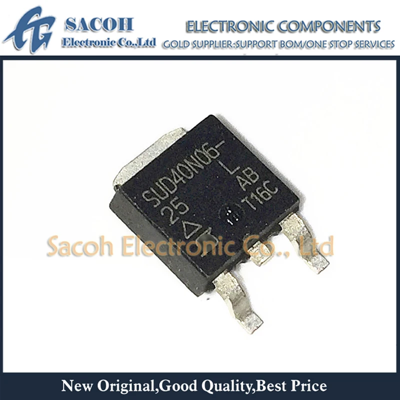 Free Shipping 10Pcs SUD40N06-25L SUD40N06-25 SUD40N04-10A SUD40N04-20 TO-252 40A 60V N-Channel MOSFET
Free Shipping 10Pcs SUD40N06-25L SUD40N06-25 SUD40N04-10A SUD40N04-20 TO-252 40A 60V N-Channel MOSFET