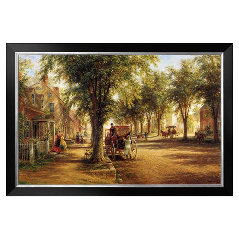 Needlework DIY DMC 14CT unprinted Cross stitch kits For Embroidery Landscape character Stitch Carriage Home Decor
Needlework DIY DMC 14CT unprinted Cross stitch kits For Embroidery Landscape character Stitch Carriage Home Decor