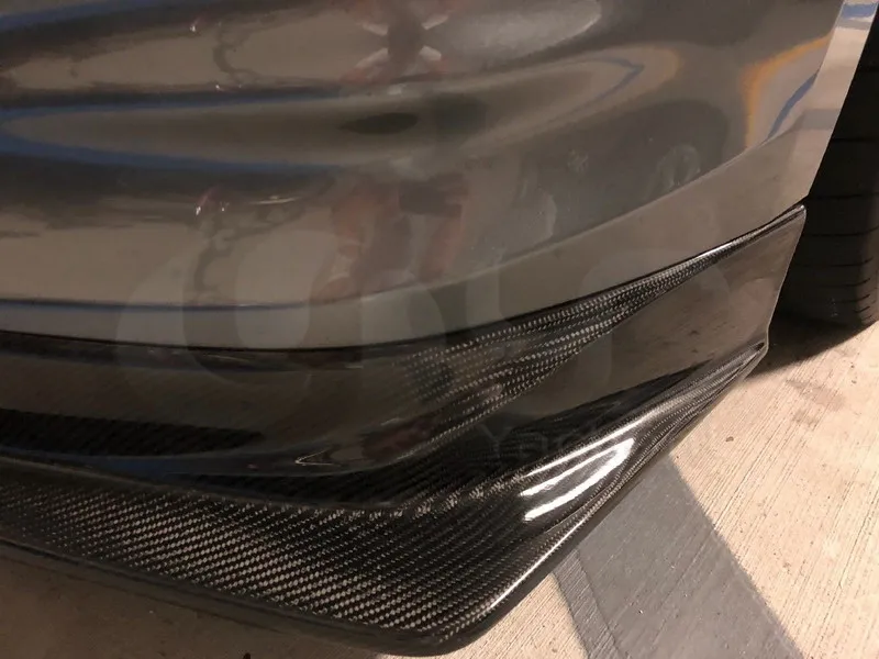 2008-2010 Nissan R35 GTR CBA KANSAI Type 2 Style Front Lip without Air Duct CF (104)