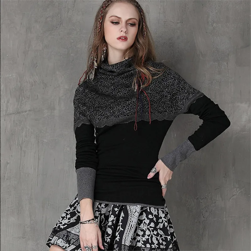 Vintage Winter Women Pullover Sweater Cardigan Knitting Long Sleeve Lace Sweater Women Jacquard Turtleneck Women Autumn Sweaters
Vintage Winter Women Pullover Sweater Cardigan Knitting Long Sleeve Lace Sweater Women Jacquard Turtleneck Women Autumn Sweaters