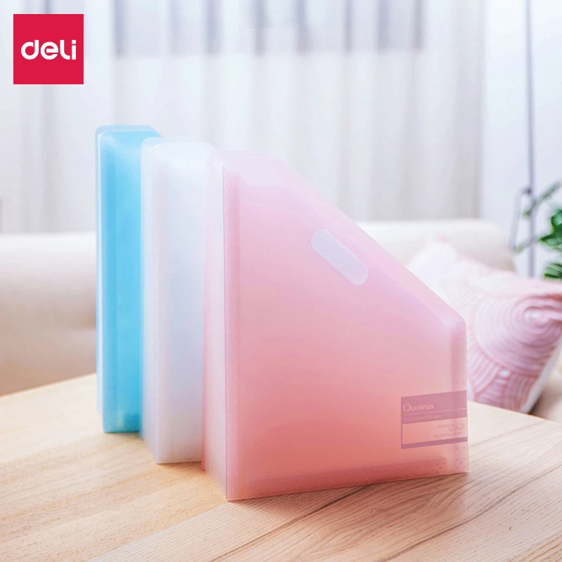 Deli A4 Expanding Folder Multi-layer bag Stationery Storage Box large-capacity Document Desk Organiser School Office File Holder
Deli A4 Expanding Folder Multi-layer bag Stationery Storage Box large-capacity Document Desk Organiser School Office File Holder