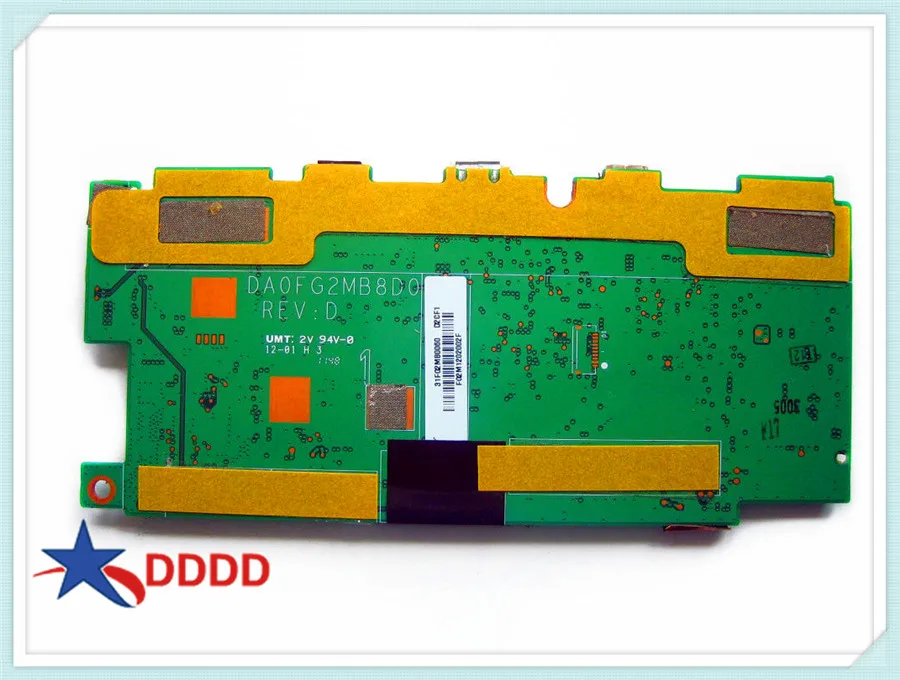 Оригинальная материнская плата A200000020 для Toshiba Tablet AT120 AT200 DA0FG2MB8D0 полностью