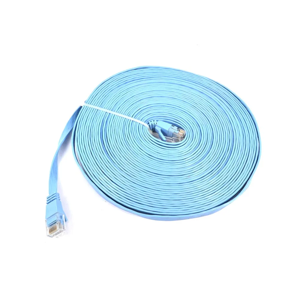 2017 New Arrival High quality 15 meters CAT6 Flat UTP Ethernet Network Cable RJ45 Patch LAN Cable For Router DSL Modem
2017 New Arrival High quality 15 meters CAT6 Flat UTP Ethernet Network Cable RJ45 Patch LAN Cable For Router DSL Modem