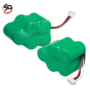 2pcs/lot 6V 3500mAh NI-MH Replacement Cleaner Battery for Ecovacs Deepoo D73 D76 D62 D63 D65 D66 D68 D77 D79 TD710
2pcs/lot 6V 3500mAh NI-MH Replacement Cleaner Battery for Ecovacs Deepoo D73 D76 D62 D63 D65 D66 D68 D77 D79 TD710