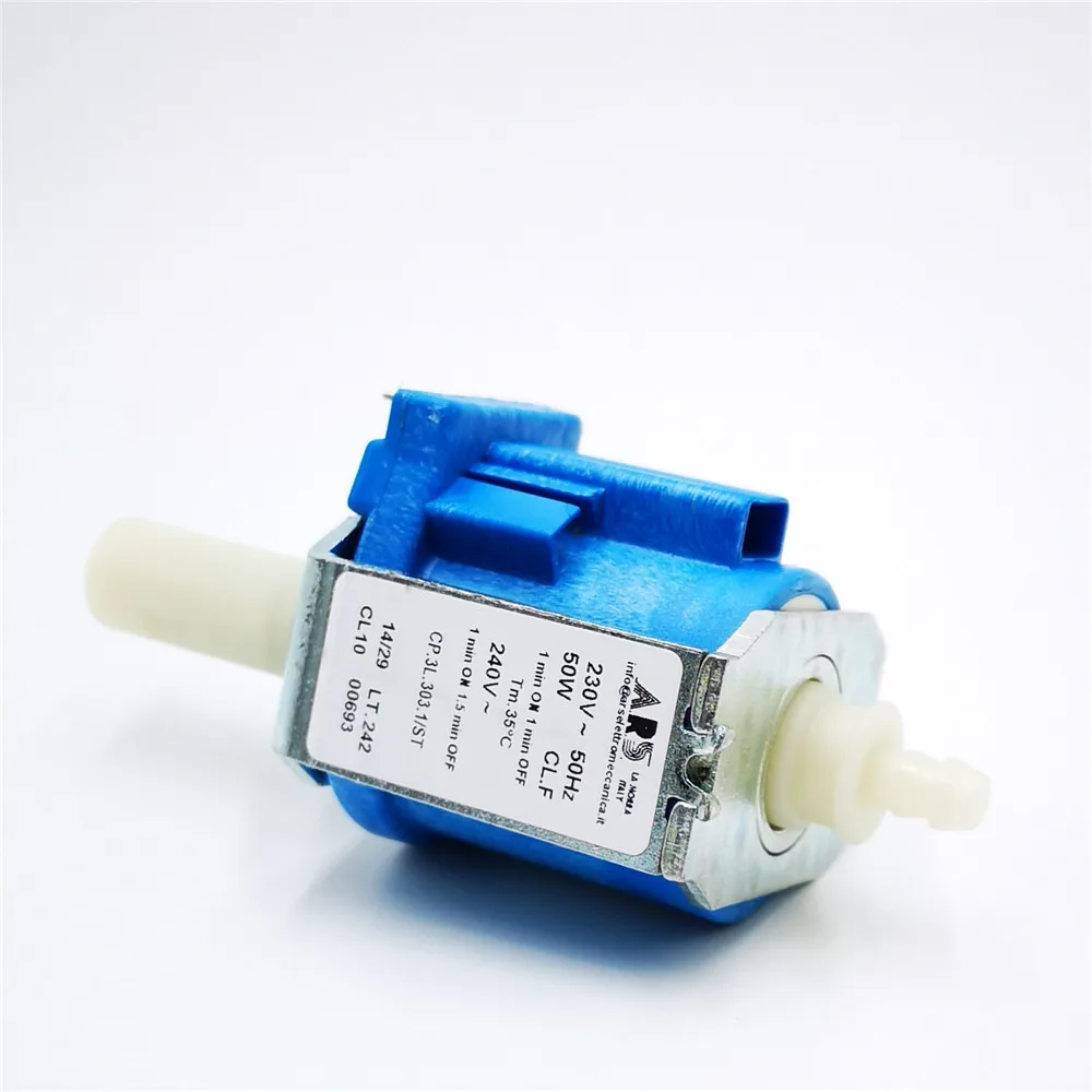 Micro Electromagnetic Water Pump AC230V-240V 50Hz 50W 650cc/min Liquid Pumps Vibration Pump For Coffee Machine(6.5)
Micro Electromagnetic Water Pump AC230V-240V 50Hz 50W 650cc/min Liquid Pumps Vibration Pump For Coffee Machine(6.5)