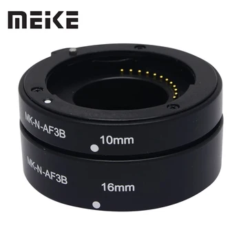 Meike N-AF3-B Auto Focus AF Macro Extension Tube Ring Set Adapter for Nikon 1 Mount Camera J1 J2 J3 V1 V2
Meike N-AF3-B Auto Focus AF Macro Extension Tube Ring Set Adapter for Nikon 1 Mount Camera J1 J2 J3 V1 V2