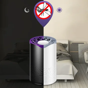 Behogar USB Electric Mosquito Insect Killer Fly Bug Dispeller Trap LED Lamp Light for Kitchen Bedroom Indoor Living Room
Behogar USB Electric Mosquito Insect Killer Fly Bug Dispeller Trap LED Lamp Light for Kitchen Bedroom Indoor Living Room