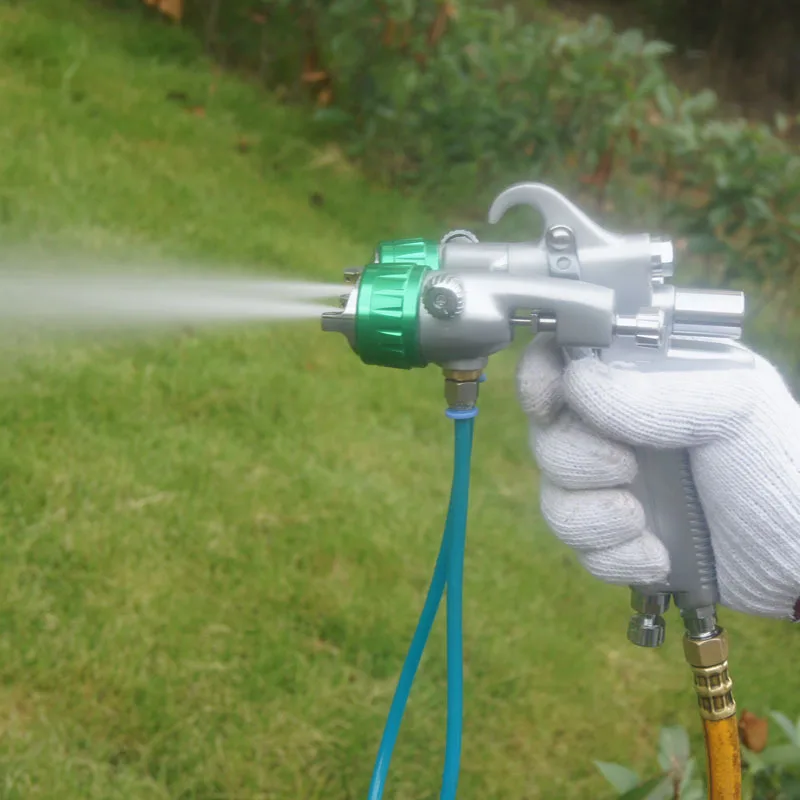 SAT1189 paint tools high quality double nozzle set spray on chrome hvlp air spray polyurethane foam
SAT1189 paint tools high quality double nozzle set spray on chrome hvlp air spray polyurethane foam