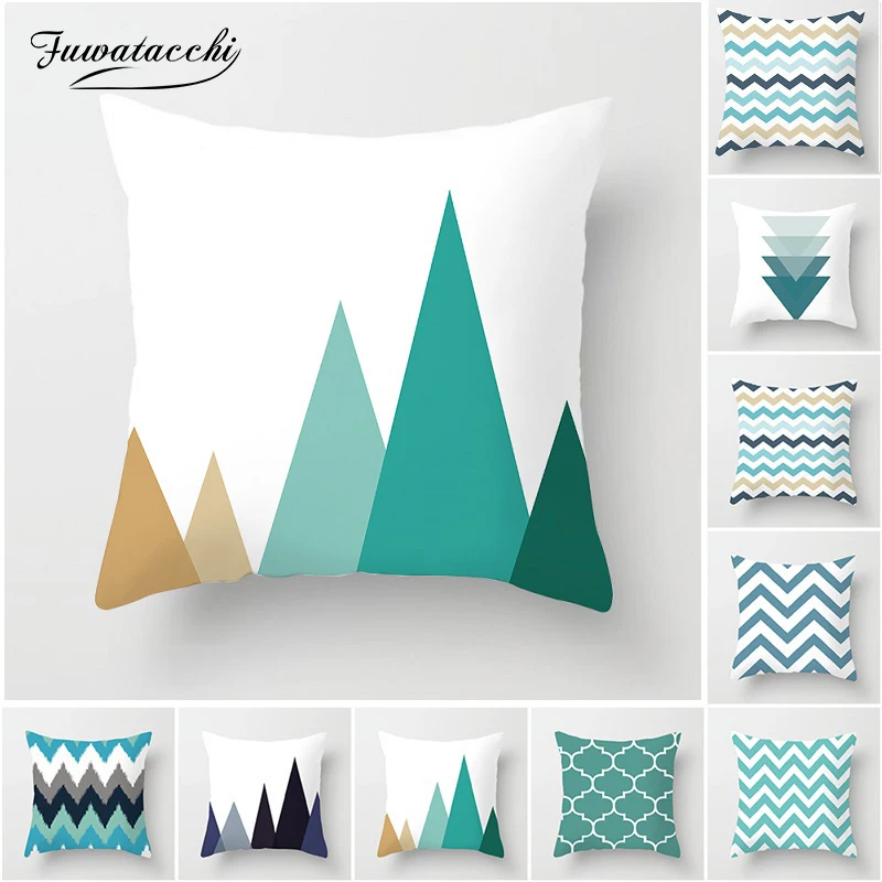 Fuwatacchi Geometric Cushion Covers Mountain Arrows Waves Pillow Covers for Chair Sofa Decoration Green and White Pillowcases
Fuwatacchi Geometric Cushion Covers Mountain Arrows Waves Pillow Covers for Chair Sofa Decoration Green and White Pillowcases