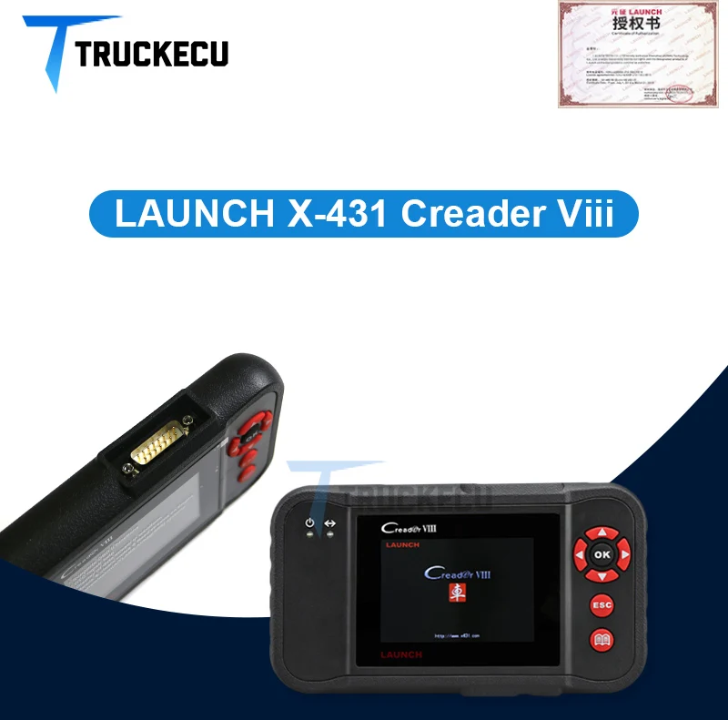 LAUNCH creader Viii LAUNCH X431 Creader VIII Code Reader Scanner Support ENG/AT/ABS/SRS + EPB SAS Oil resets LAUNCH CRP129
LAUNCH creader Viii LAUNCH X431 Creader VIII Code Reader Scanner Support ENG/AT/ABS/SRS + EPB SAS Oil resets LAUNCH CRP129
