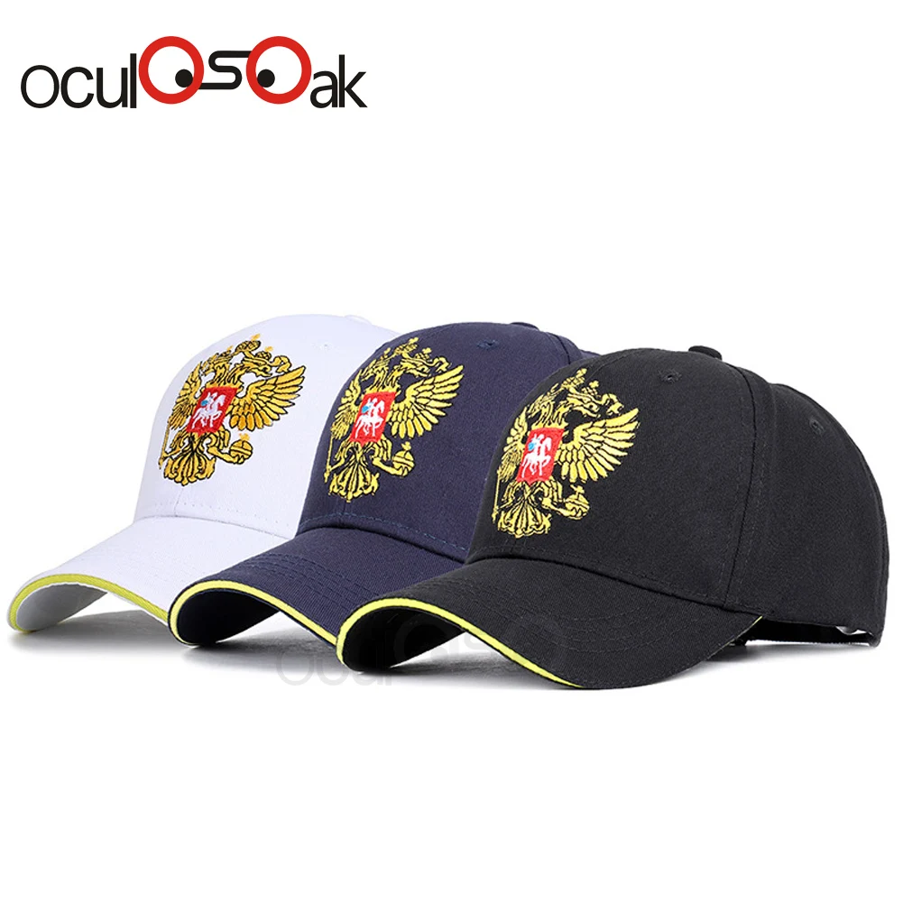 New Neutral Cotton Outdoor Baseball Cap Russia Badge Embroidery Snapback Fashion Sports Hat Men and women with Patriot Hat bone
New Neutral Cotton Outdoor Baseball Cap Russia Badge Embroidery Snapback Fashion Sports Hat Men and women with Patriot Hat bone