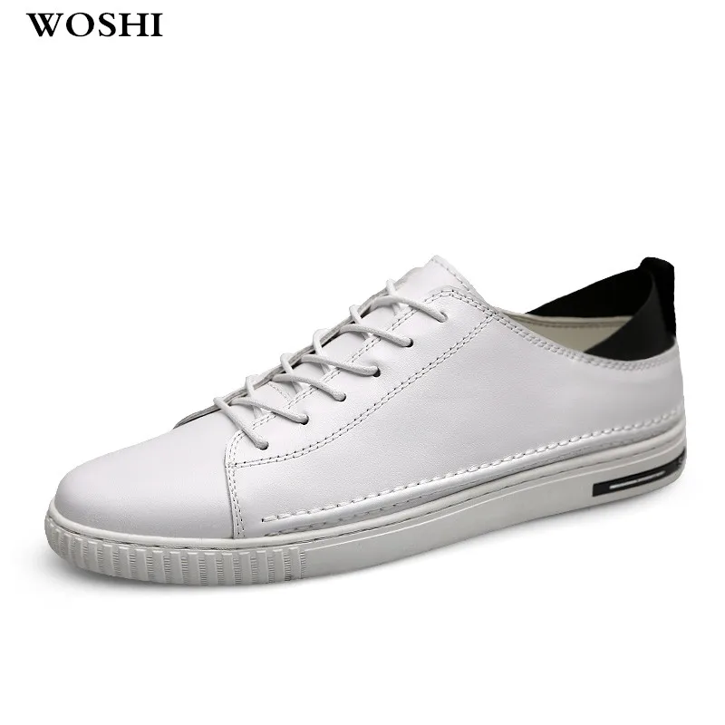 Fashion Brand Men Shoes Male Casual Shoes Breathable Sneakers genuine Leather Mens Moccasins Designer Flats lace up shoes k3
Fashion Brand Men Shoes Male Casual Shoes Breathable Sneakers genuine Leather Mens Moccasins Designer Flats lace up shoes k3