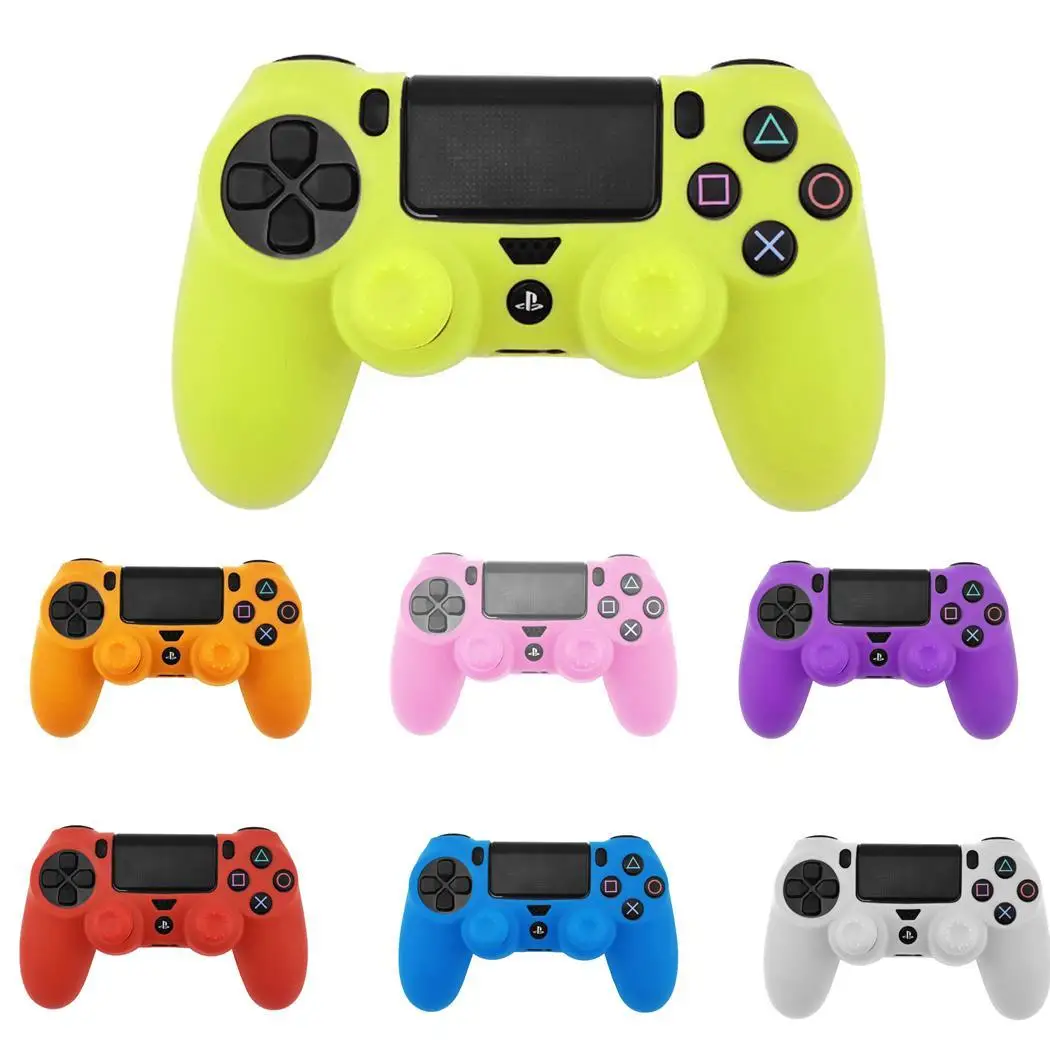For PS4 Case Controller Grip Covers Soft Silicone Rubber Skin Case Cover For PS4 Pro JoyStick Handle Caps Game Controller Cases
For PS4 Case Controller Grip Covers Soft Silicone Rubber Skin Case Cover For PS4 Pro JoyStick Handle Caps Game Controller Cases