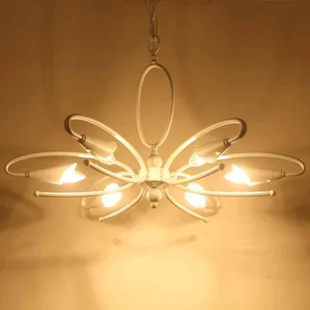Free shipping Modern Chandelier for Living Room Bedroom Hanging Iron White Chandelier Art Deco Style
Free shipping Modern Chandelier for Living Room Bedroom Hanging Iron White Chandelier Art Deco Style