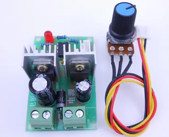 12V / 24V / 36V, 5A Width Modulation, 10V-40V micro Pulse Width Modulator, PWM DC Motor Speed Regulator Controller
12V / 24V / 36V, 5A Width Modulation, 10V-40V micro Pulse Width Modulator, PWM DC Motor Speed Regulator Controller